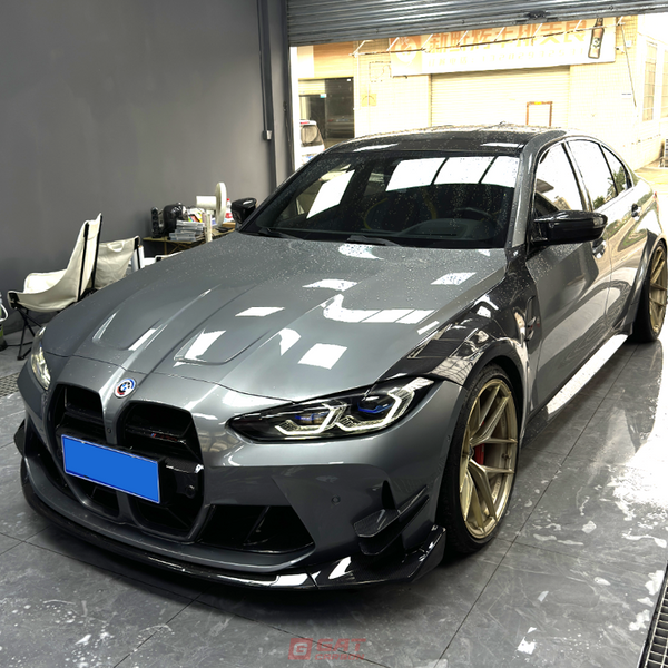 Dry Carbon Fiber Canard Set For BMW M3 M4 G80 G82 G83 2021+ 3D Style 2pcs