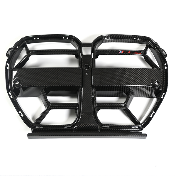 Dry Carbon Fiber Front Grille CLS Style For BMW M3 M4 G80 G82 G83 2021+