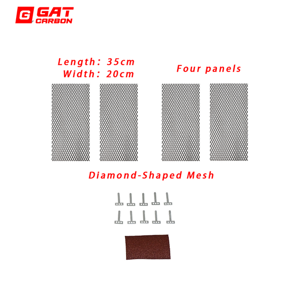 Front Grille Mesh Air Inlet Vent For BMW M3 M4 G80 G82 G83 Air Inlet Grill Mesh Sheet Anti Insect Mesh HoneyComb