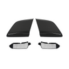 2PCS/Set Auto Accessoires For Audi R8 V10 2017-2023 Dry Carbon Fiber Side Blades Door FendersVent Cover Trims BodyKit