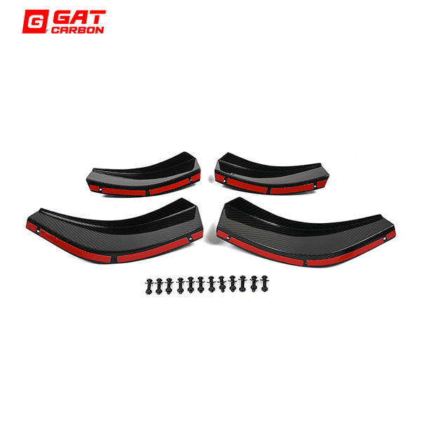 For BMW G80 M3 G82 G83 M4 2021+ DRY Carbon Fiber GT4 Style Canard Set