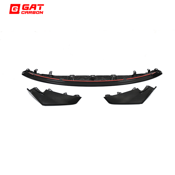 For BMW G80 G81 M3 G82 M4 2021-IN CS Style Front Lip Real Dry Carbon Fiber