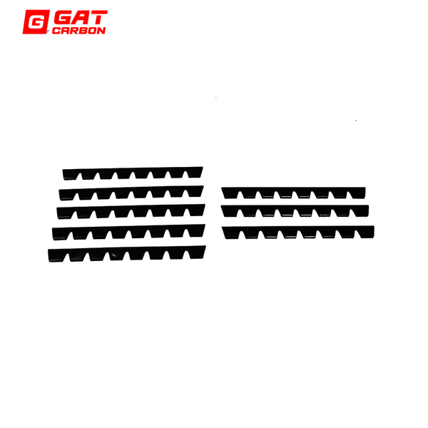 8PCS Front Bumper Bottom Anti-Scratch Strip For BMW G80M3 G82M4 G87M2