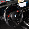 Dry Carbon Fiber Steering Wheel With LED Screen Display For BMW G80 M3 G82 M4 G87 M2