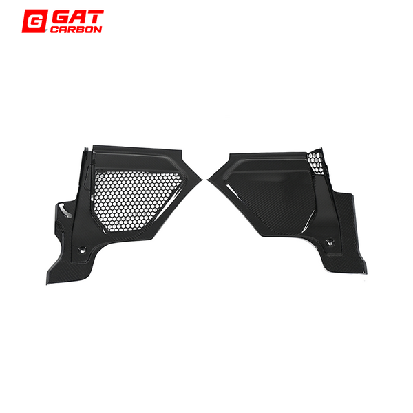 For BMW G87 M2 G80 G81 M3 G82 M4 Dry Carbon Fiber Engine Top Corner Panels