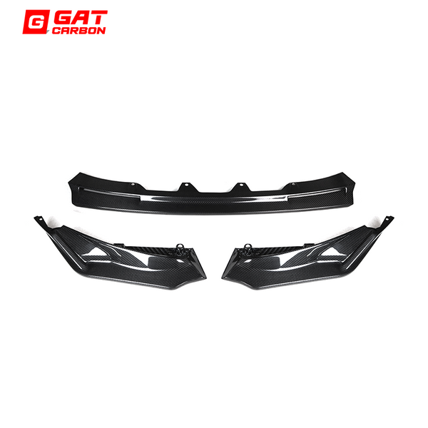 3 Pcs/Set Real Dry Carbon Fiber V Style For BMW G80 M3 G82 G83 M4 2021-IN