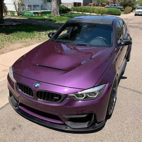 For BMW M3 M4 F80 F82 Dry Carbon Fiber 3D Style Front Lip