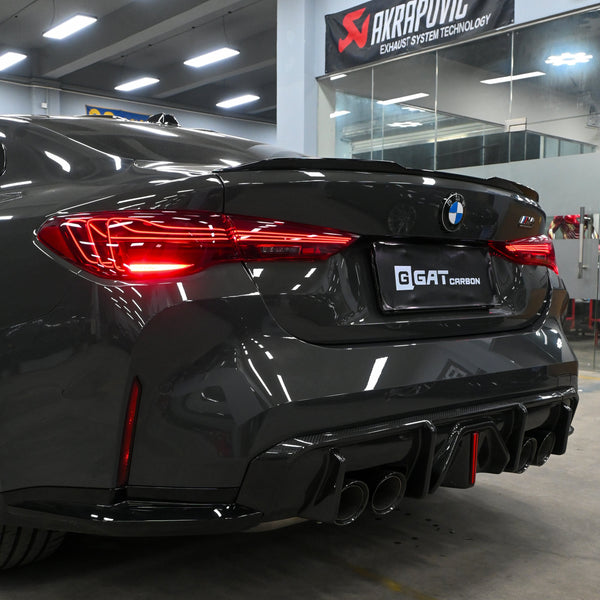 Dry Carbon Fiber G80 Rear Diffuser BC Style For BMW M3 G80 M4 G82 G83 2021+