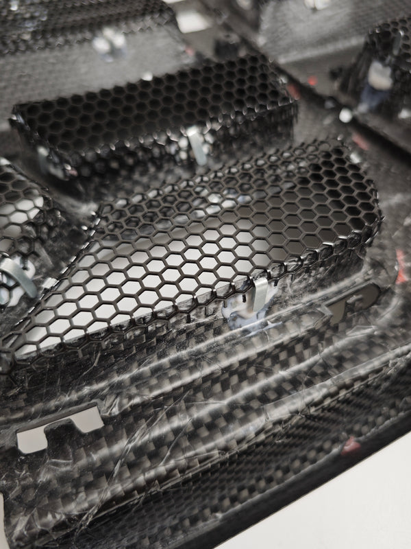 Front Grille Mesh Air Inlet Vent For BMW M3 M4 G80 G82 G83 Air Inlet Grill Mesh Sheet Anti Insect Mesh HoneyComb