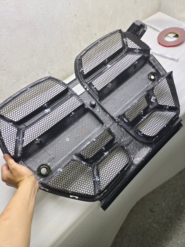Front Grille Mesh Air Inlet Vent For BMW M3 M4 G80 G82 G83 Air Inlet Grill Mesh Sheet Anti Insect Mesh HoneyComb