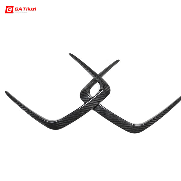 For BMW M3 G80 M4 G82 G83 2021+ Car Carbon Fiber Front Hood Scoop Vent Frame Trim