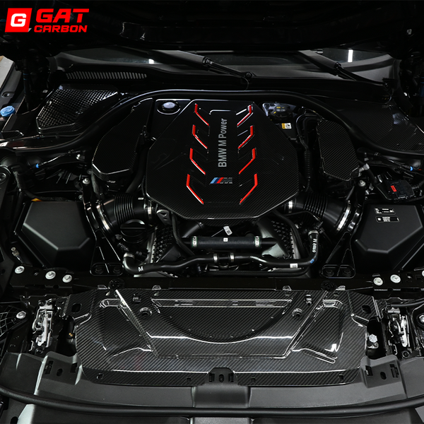 Dry Carbon Fiber Engine Cooling Shroud Cover For BMW G90 M5