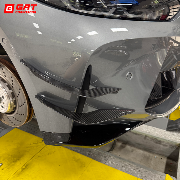 Dry Carbon Fiber Canard Set For BMW G80 M3 G82 G83 M4 2021+ 4pcs/set