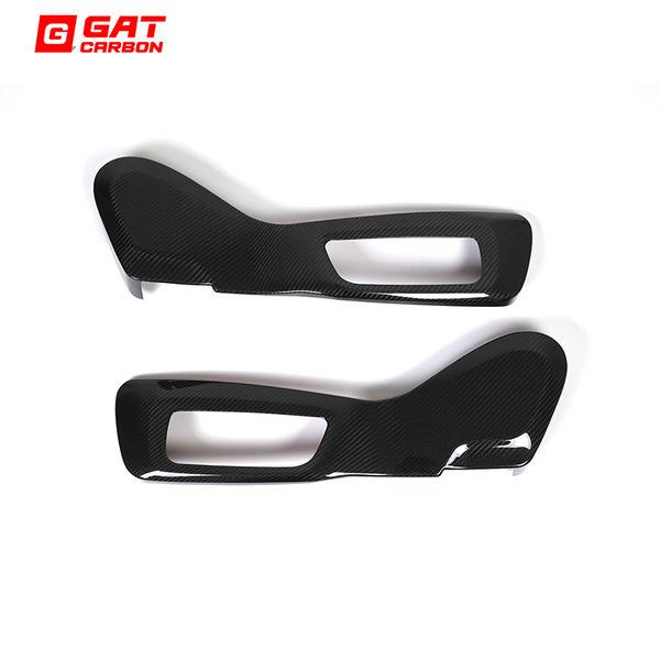 For BMW G80 G82 G87 Carbon Fiber Side Seat Cover Prepreg Carbon