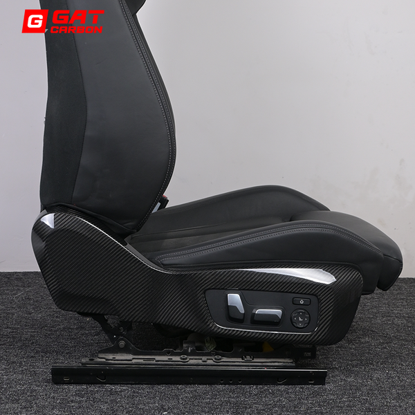 For BMW G80 G82 G87 Carbon Fiber Side Seat Cover Prepreg Carbon