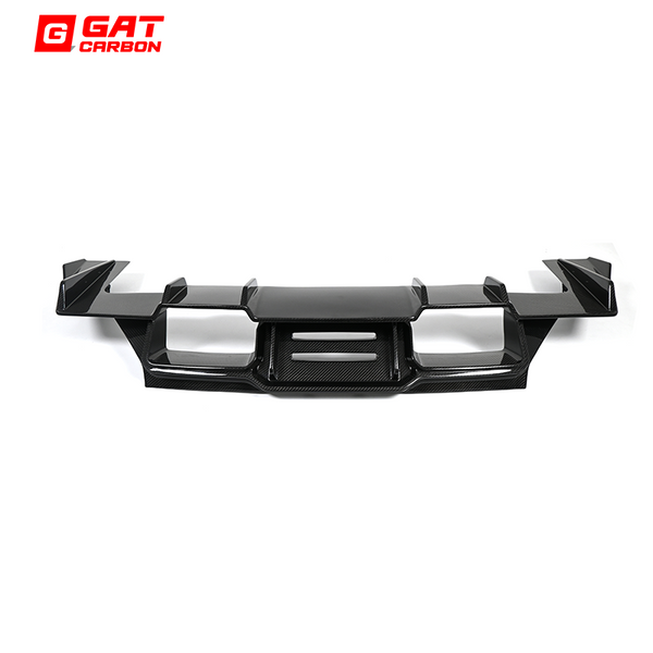 For BMW G87 M2 Rear Diffuser V Style Dry Carbon Fiber