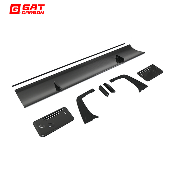 For BMW M2 M3 M4 G87 G80 G82 V1 Style Rear Spoiler Dry Carbon Fiber