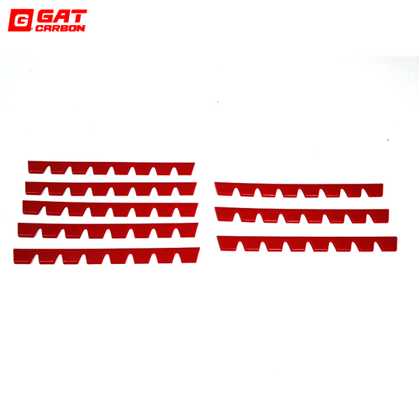 8PCS Front Bumper Bottom Anti-Scratch Strip For BMW G80M3 G82M4 G87M2