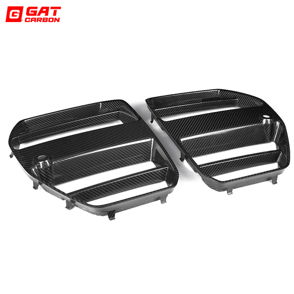 Dry Carbon Fiber Front Grille ST Style For BMW M3 M4 G80 G82 G83 2021-2025
