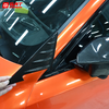 2PCS Car Mirror Caps Side Window Spoiler Triangle Cover Trim For BMW G87 M2 Dry Carbon Fiber Accessories