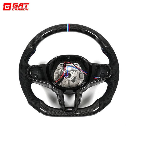 Dry Carbon Fiber Steering Wheel For BMW G80 M3 G82 M4 Old Upgrade 2025 M4 New Customized