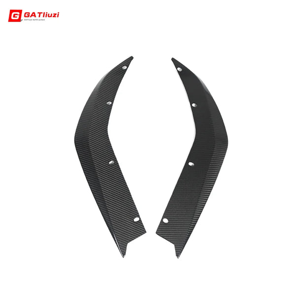 For BMW G80 G81 M3 G82 G83 M4 Dry Carbon Fiber Rear Side Skirts Extension