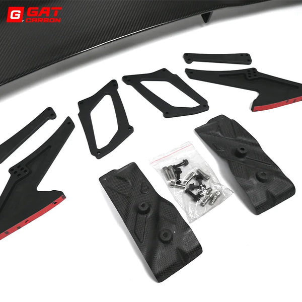 For BMW M3 M4 G80 G82 3D Style Rear Spoiler Dry Carbon Fiber