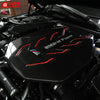 For BMW G90 M5 2023+ Carbon Fiber Engine Cover