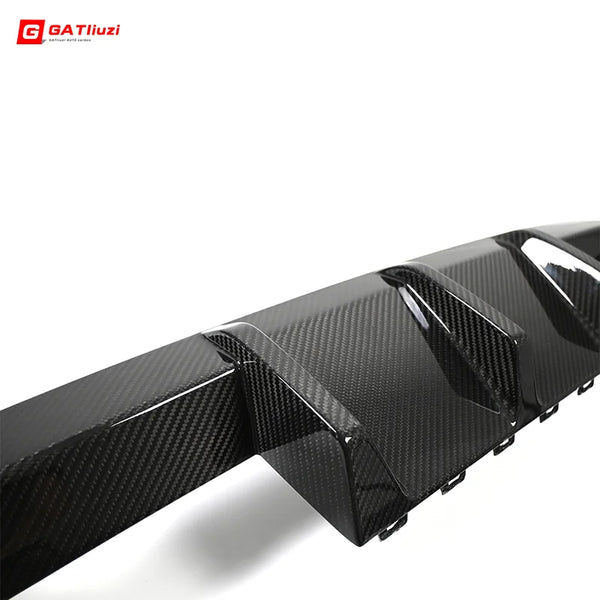 For BMW M2 G87 2023+ Dry Carbon Fiber Rear Diffuser MP Style