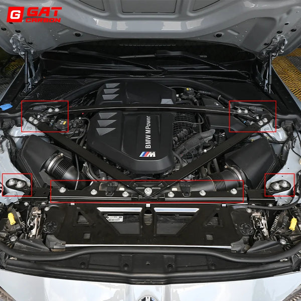 For BMW G80 M3 G82 M4 G87 M2 Engine Compartment Screws Titanium Alloy Screws 19pcs