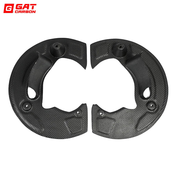 Dry Carbon Fiber Front Brake Cooling Down Air Duct Shield Plate for BMW G87 M2 G80 G81 M3 G82 M4