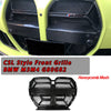 Dry Carbon Fiber Front Grille CLS Style For BMW M3 M4 G80 G82 G83 2021+