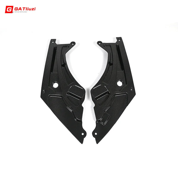 Dry Carbon Fiber Trim Cover For BMW M3 G80 M4 G82 G83 2021-2025Replacement Lamp Eyebrow Cover