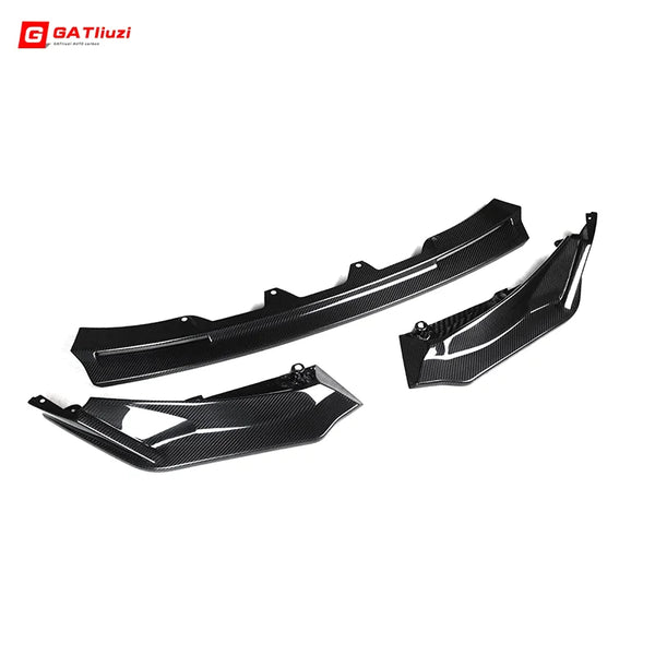 3 Pcs/Set Real Dry Carbon Fiber V Style For BMW G80 M3 G82 G83 M4 2021-IN
