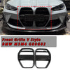 For BMW G80 G81 M3 G82 G83 M4 Real Carbon Fiber Front Grille V Style