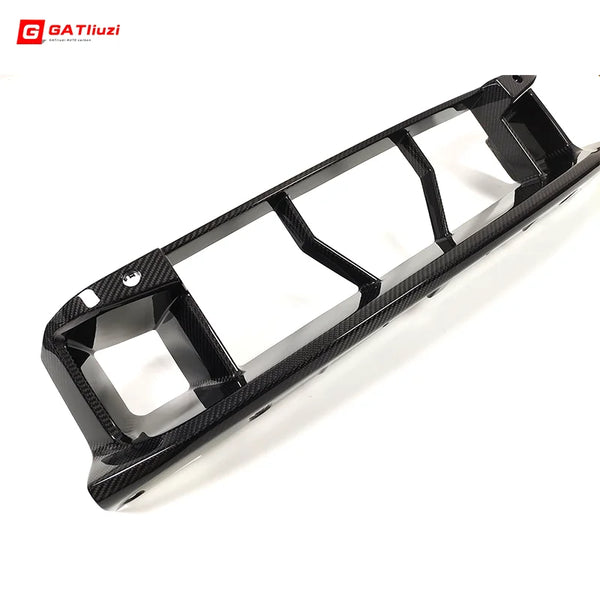 Dry Carbon Fiber OEM Style Front Center Bumper Grille For BMW M2 G87 2023+ Low Grille