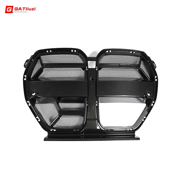 Dry Carbon Fiber Front Grille CLS Style For BMW M3 M4 G80 G82 G83 2021+