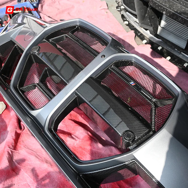 Front Grille Mesh Air Inlet Vent For BMW M3 M4 G80 G82 G83 Air Inlet Grill Mesh Sheet Anti Insect Mesh HoneyComb