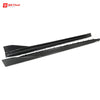 For BMW M3 M4 G80 G82 G83 2021+ Dry Carbon Fiber Side Skirt Set MP Style