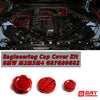 Engineering G8X M2M3M4 Cap Cover Kit Oil Cap Cover Coolant Cap Cover Heat Exchange Cap Cover