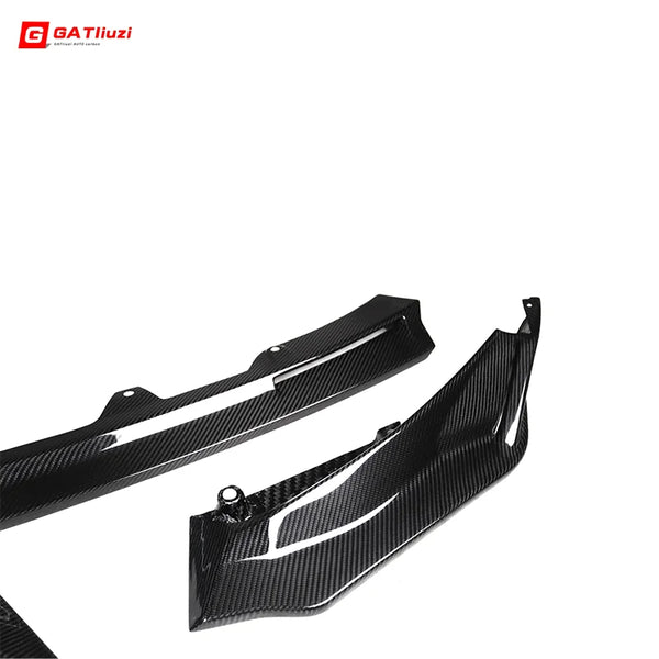 3 Pcs/Set Real Dry Carbon Fiber V Style For BMW G80 M3 G82 G83 M4 2021-IN