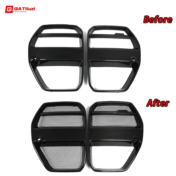 Front Grille Mesh Air Inlet Vent For BMW M3 M4 G80 G82 G83 Air Inlet Grill Mesh Sheet Anti Insect Mesh HoneyComb
