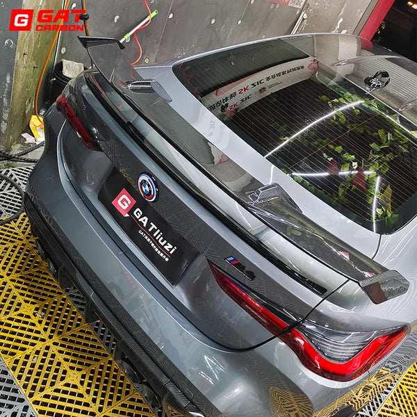 For BMW M3 G80 M4 G82 2021+ MP Style Dry Carbon Fiber Rear Spoiler