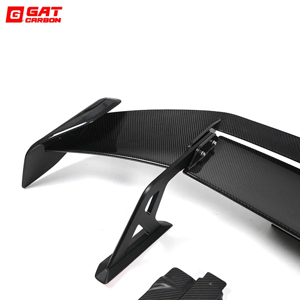 For BMW M2 M3 M4 G87 G80 G82 AT-R3 Style Rear Spoiler Dry Carbon Fiber Fixed Wing Spoiler Car Modification Decoration Spoiler