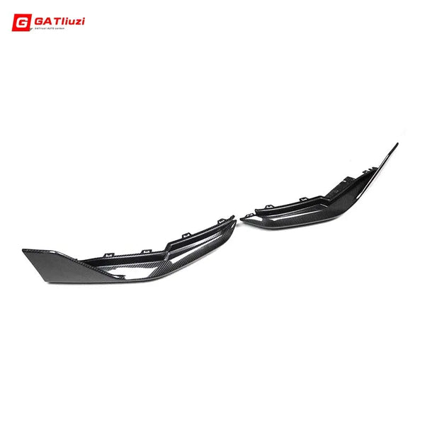 For BMW G80 M3 G82 G83 M4 Dry Carbon Fiber MP Style Rear Splitter Set