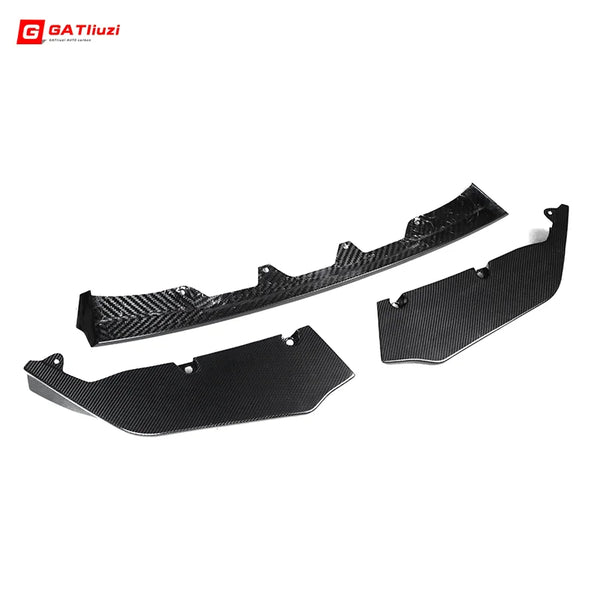 3 Pcs/Set Real Dry Carbon Fiber V Style For BMW G80 M3 G82 G83 M4 2021-IN