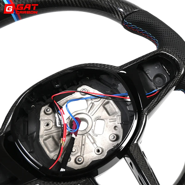 Dry Carbon Fiber Steering Wheel For BMW G80 M3 G82 M4 Old Upgrade 2025 M4 New Customized