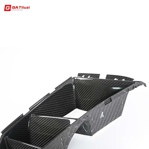 Front Bumper Vent Set For BMW G80 G82 G83 M3 M4 Dry Carbon Fiber R44 Style