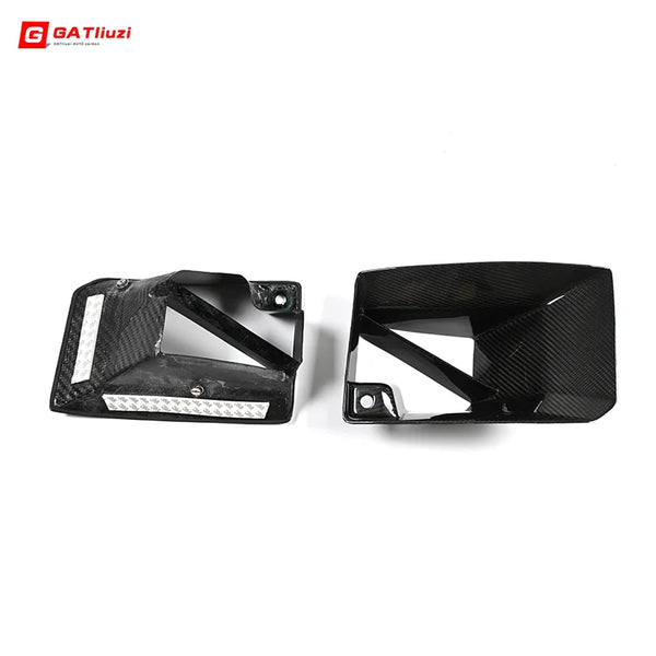 Front Bumper Vent Set For BMW G87 M2 2023+ Dry Carbon Fiber MP Style