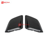 2PCS/Set Auto Accessoires For Audi R8 V10 2017-2023 Dry Carbon Fiber Side Blades Door FendersVent Cover Trims BodyKit